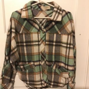 Woman’s Saints & Hearts Shacket, size Small